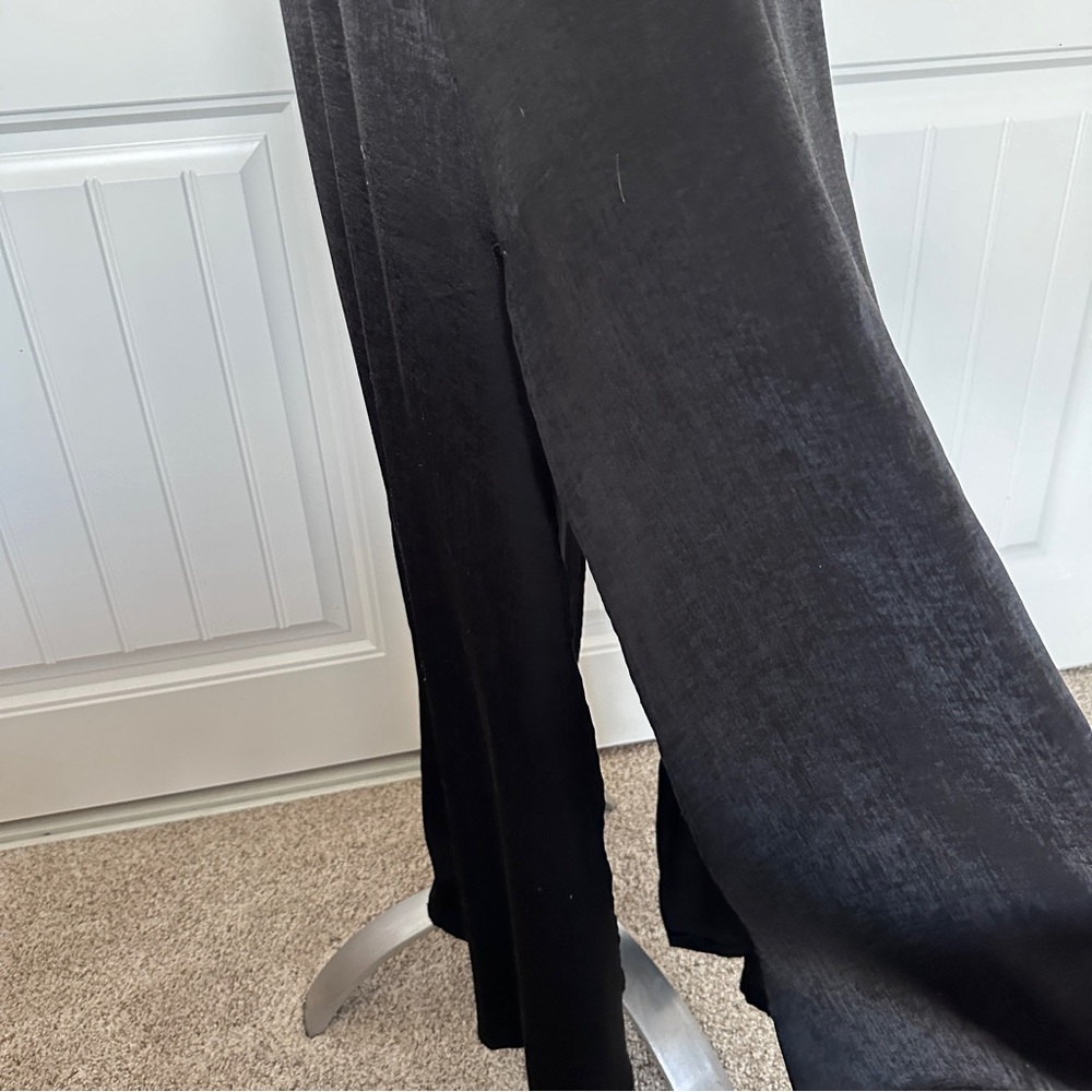 Show Me Your Mumu Black Satin Hacienda Maxi Dress - Picture 8 of 9